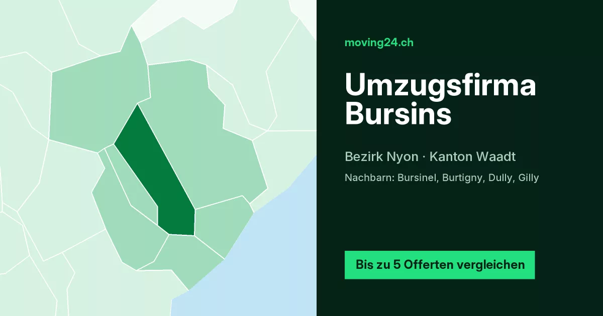 Umzugsfirma Bursins