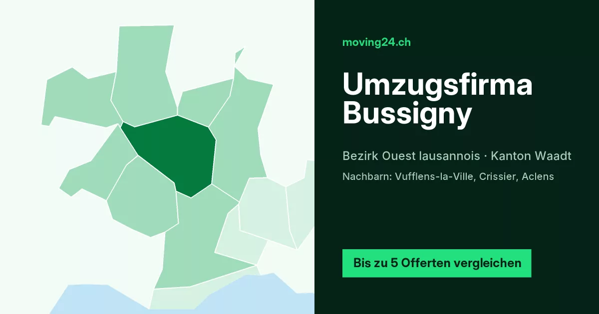 Umzugsfirma Bussigny