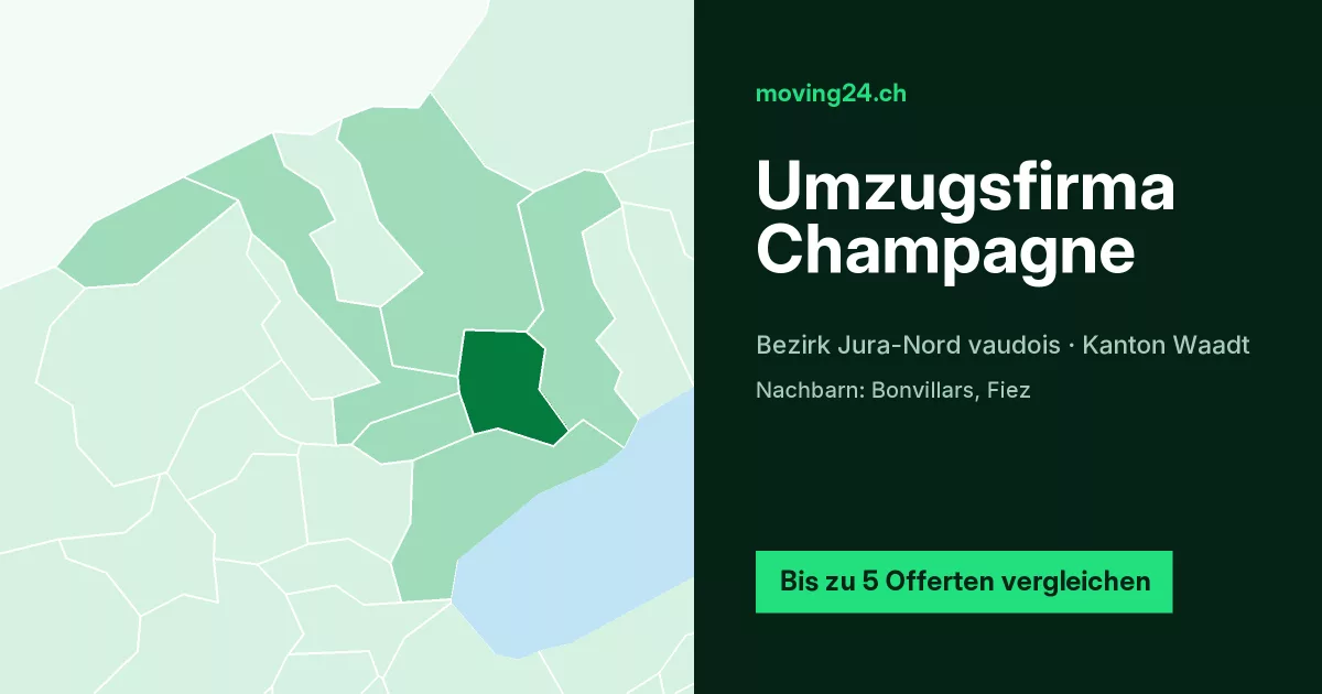Umzugsfirma Champagne