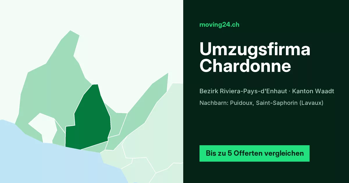 Umzugsfirma Chardonne