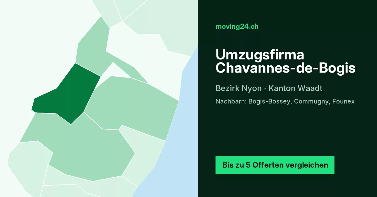 Umzugsfirma Chavannes-de-Bogis Umzugsfirma Chavannes-de-Bogis