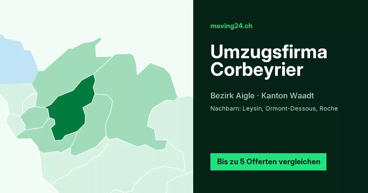 Umzugsfirma Corbeyrier