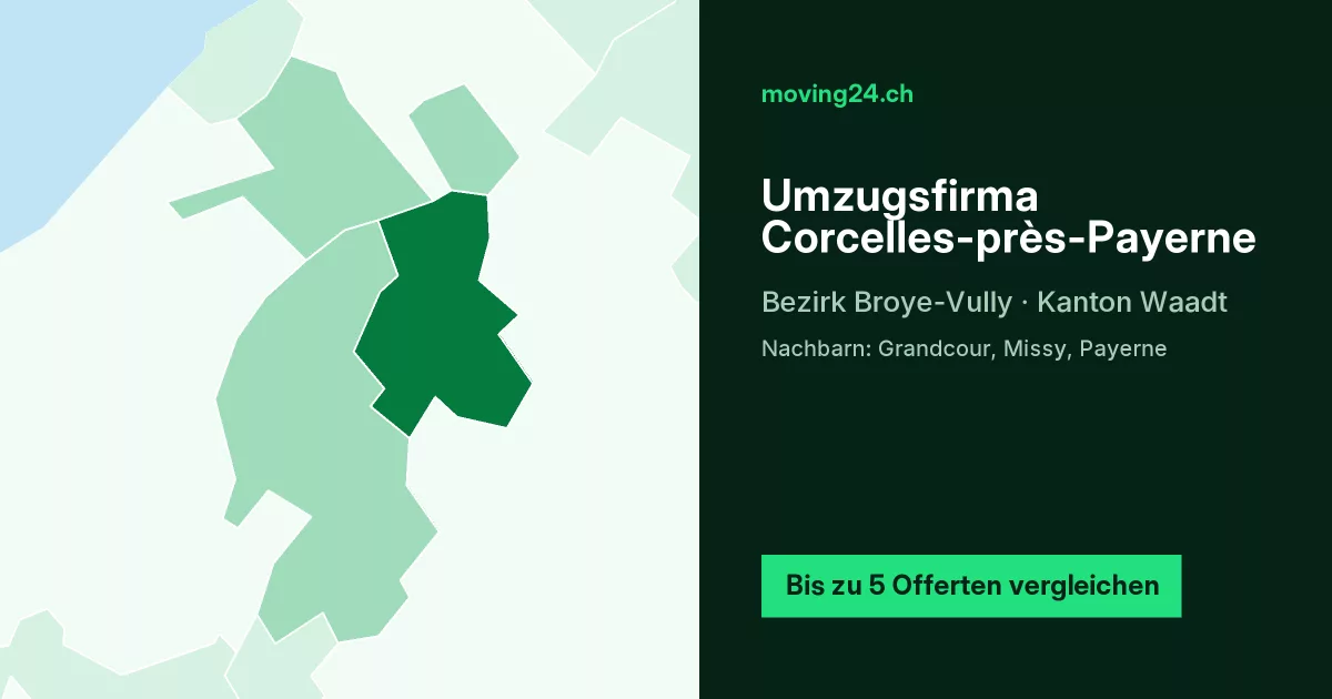 Umzugsfirma Corcelles-près-Payerne Umzugsfirma Corcelles-près-Payerne