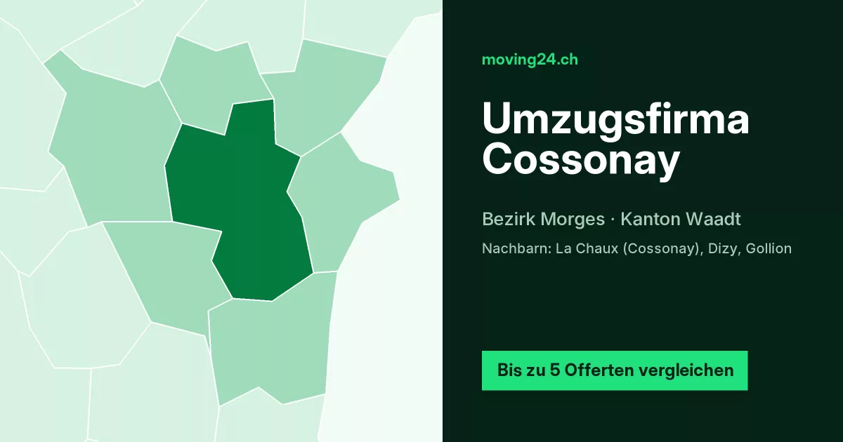 Umzugsfirma Cossonay