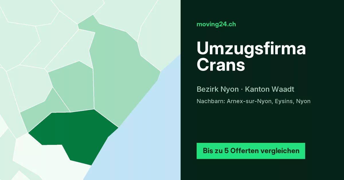 Umzugsfirma Crans