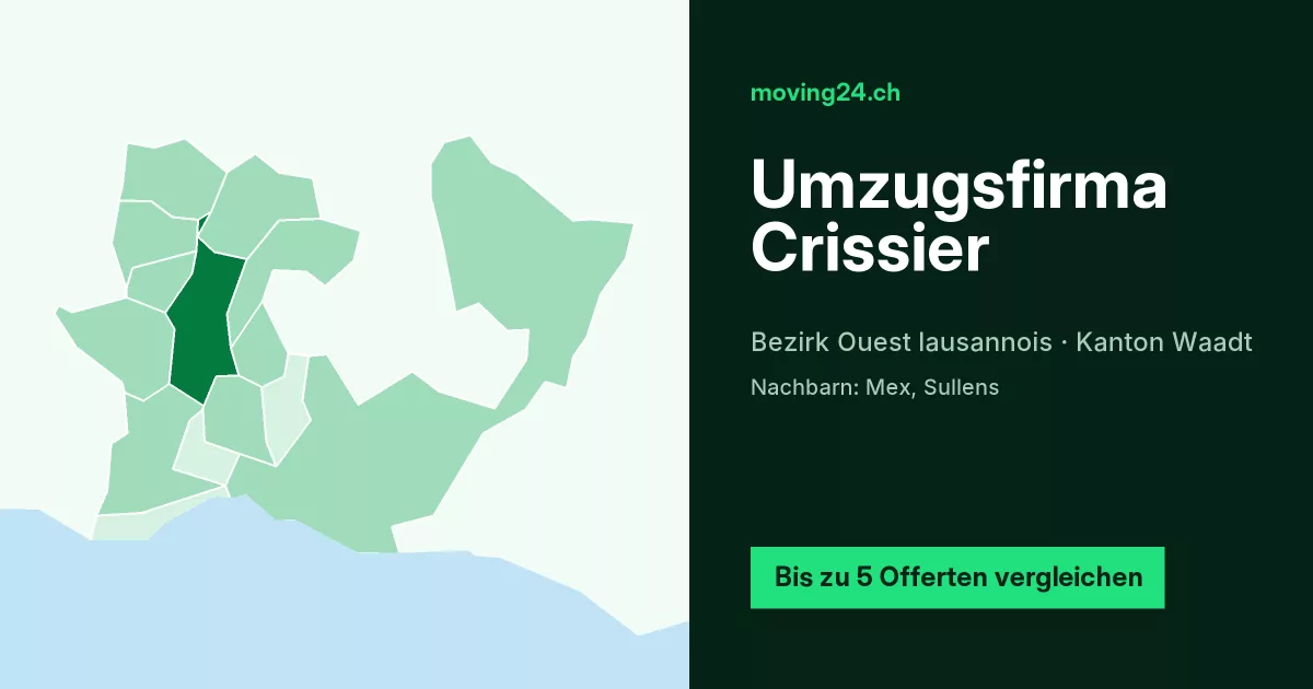 Umzugsfirma Crissier