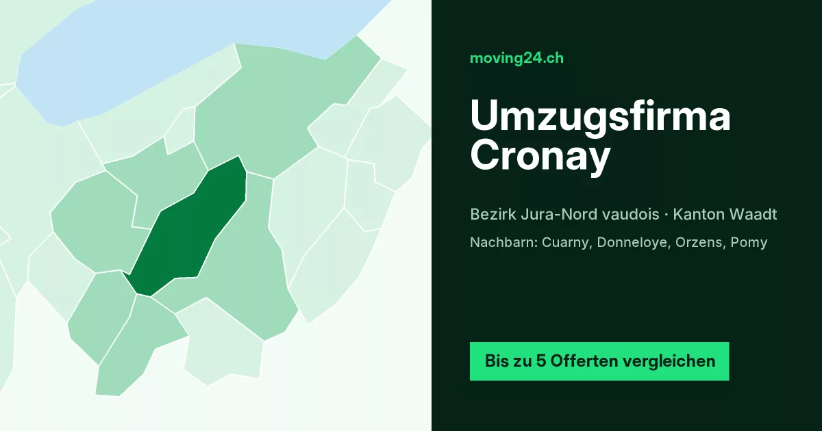 Umzugsfirma Cronay
