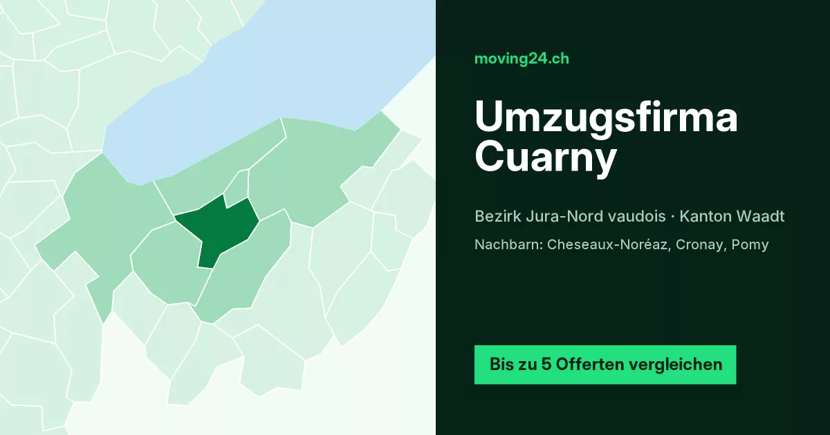 Umzugsfirma Cuarny