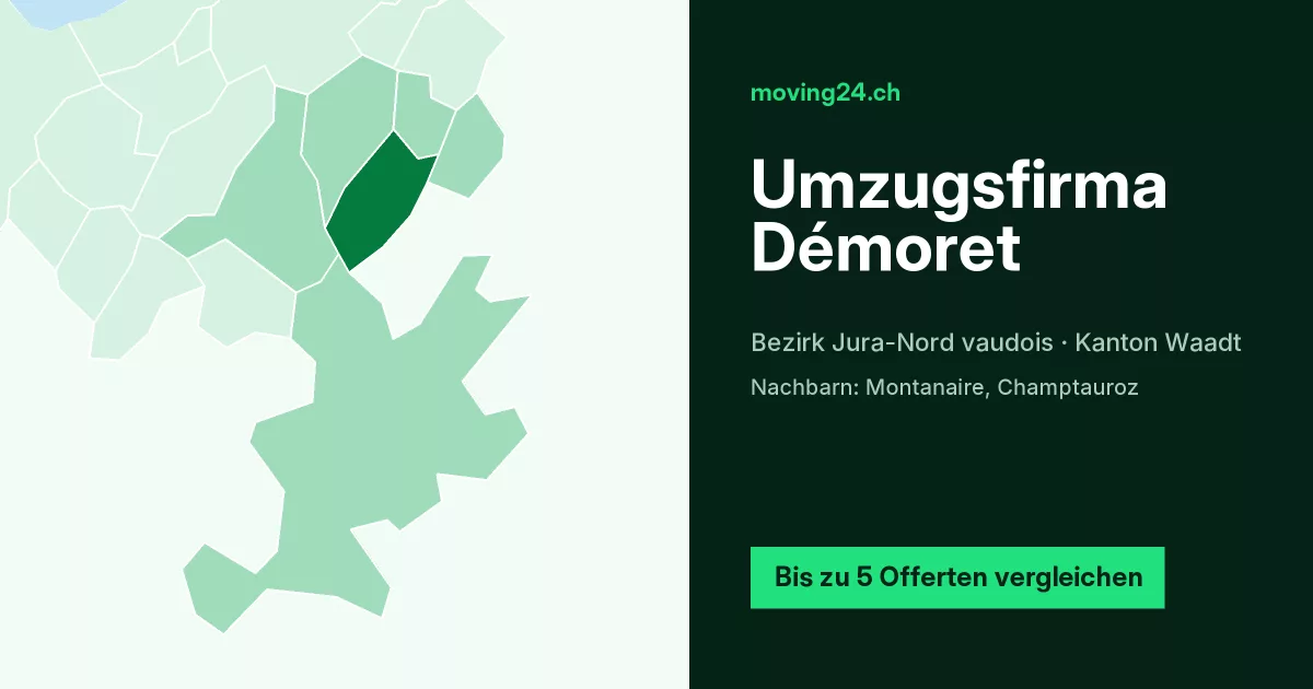 Umzugsfirma D&eacute;moret