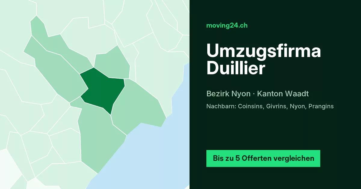 Umzugsfirma Duillier