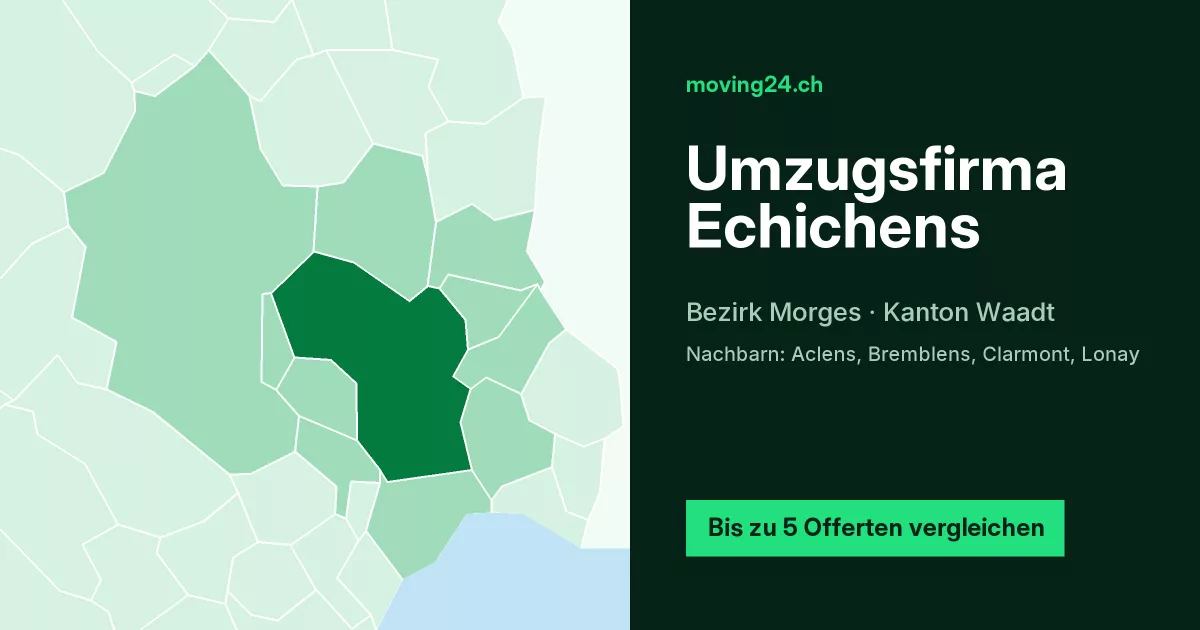 Umzugsfirma Echichens