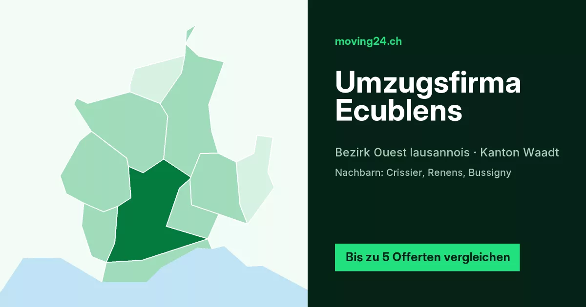 Umzugsfirma Ecublens