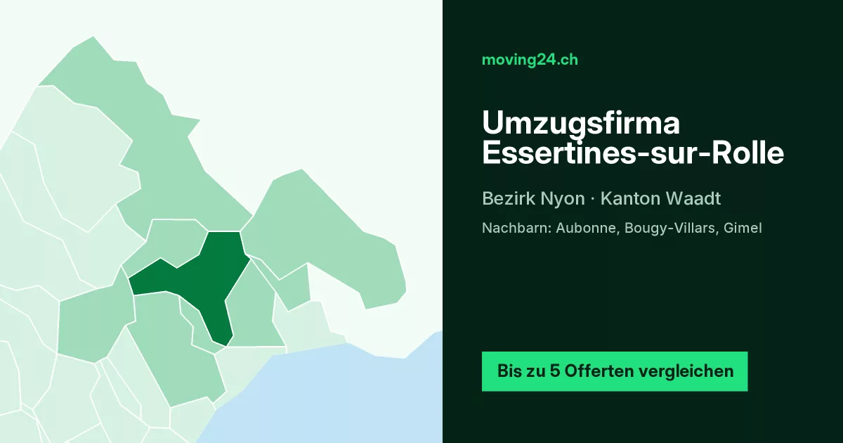 Umzugsfirma Essertines-sur-Rolle