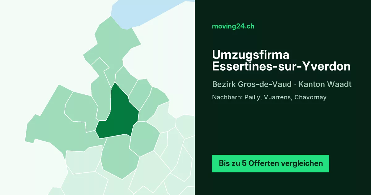 Umzugsfirma Essertines-sur-Yverdon