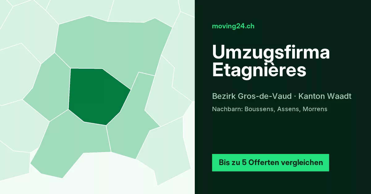 Umzugsfirma Etagni&egrave;res