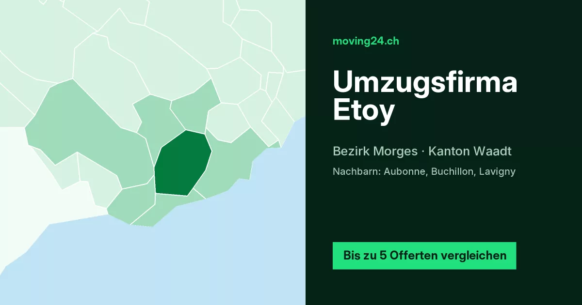 Umzugsfirma Etoy