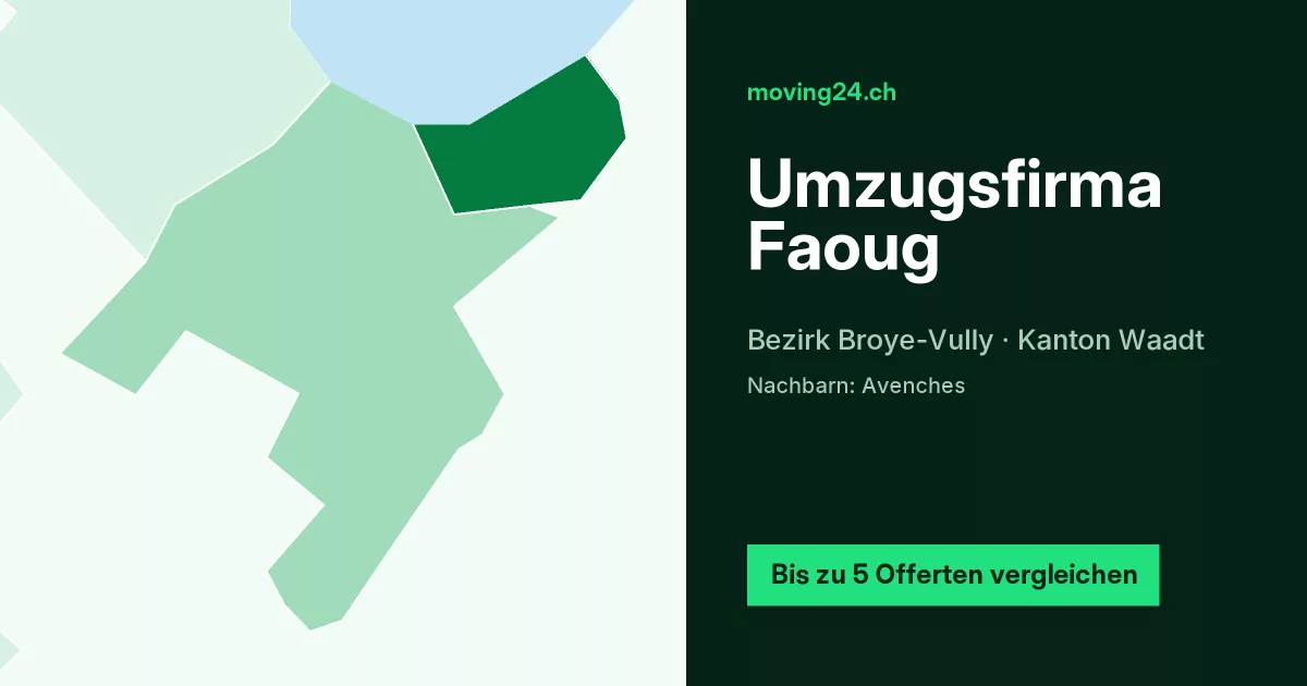 Umzugsfirma Faoug