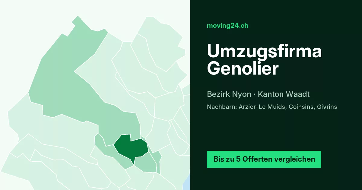 Umzugsfirma Genolier