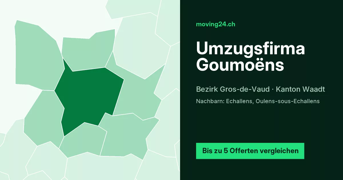 Umzugsfirma Goumo&euml;ns