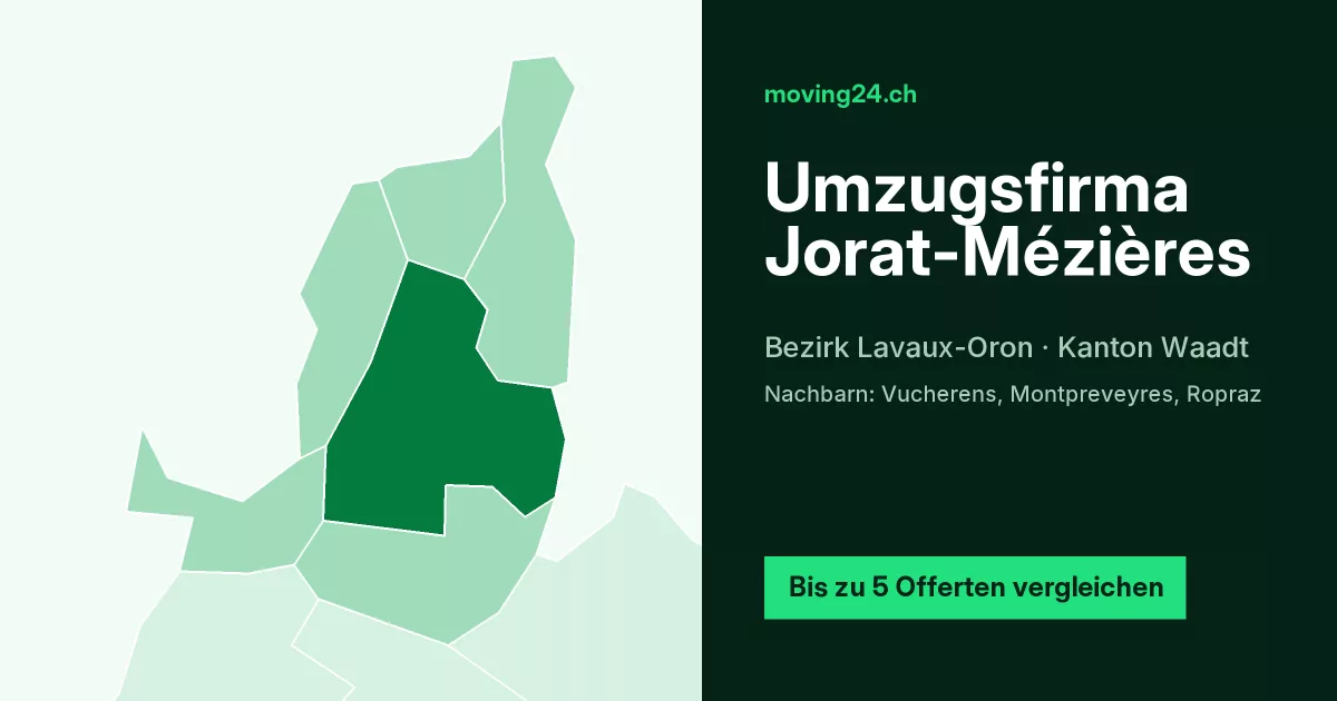 Umzugsfirma Jorat-M&eacute;zi&egrave;res