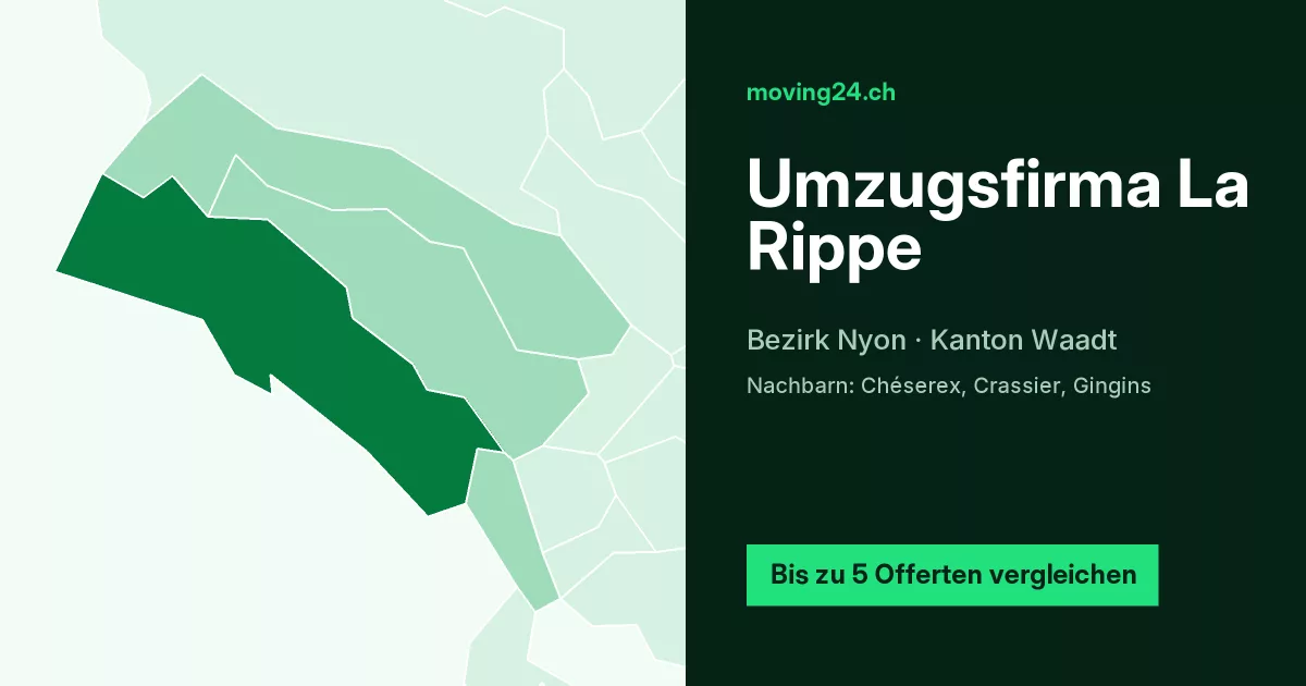 Umzugsfirma La Rippe