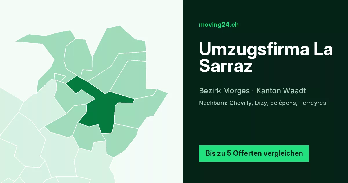 Umzugsfirma La Sarraz