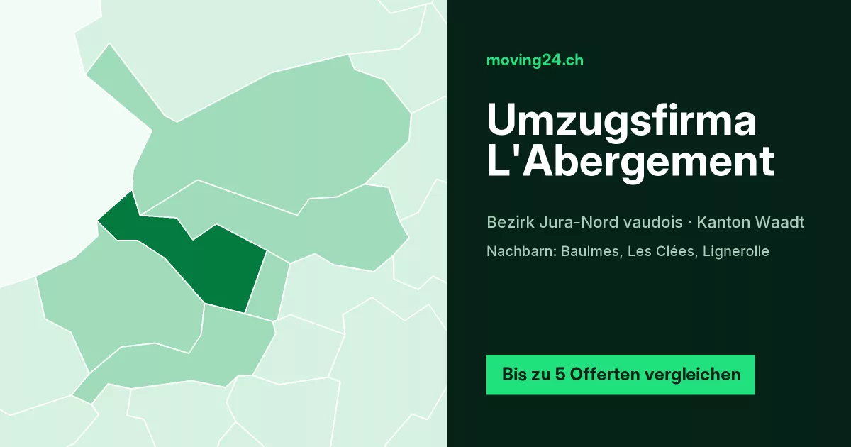 Umzugsfirma L'Abergement