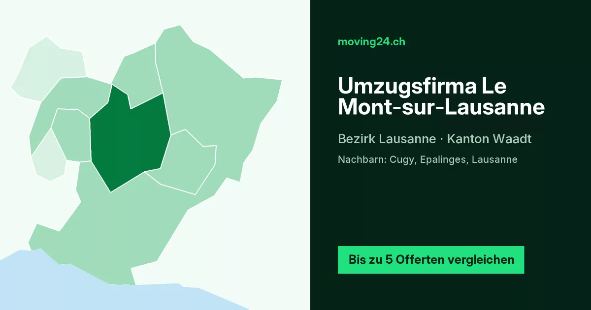 Umzugsfirma Le Mont-sur-Lausanne Umzugsfirma Le Mont-sur-Lausanne