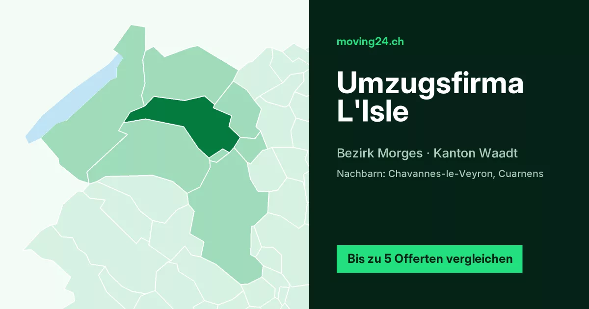 Umzugsfirma L'Isle