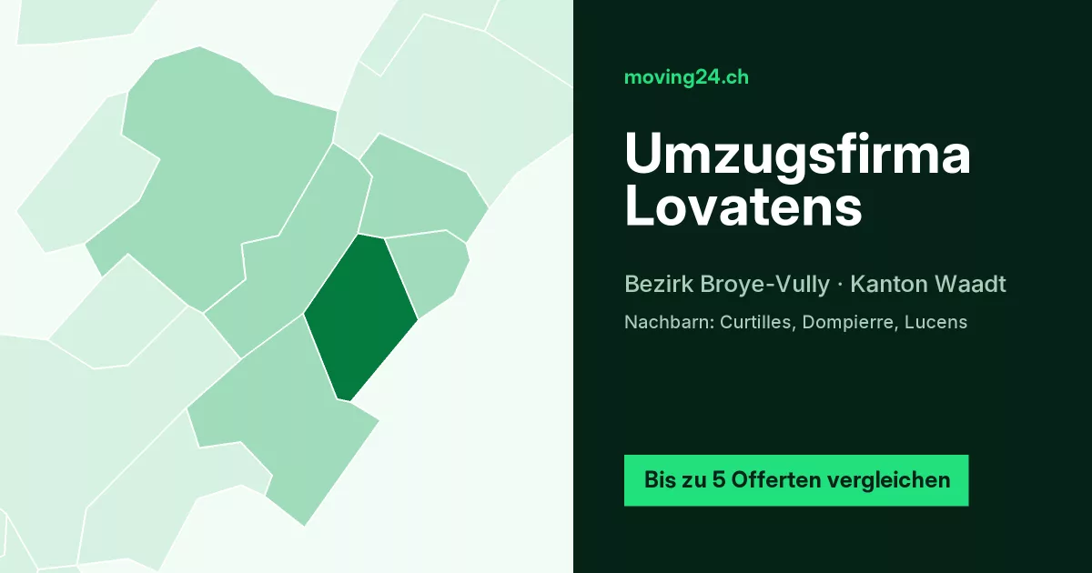 Umzugsfirma Lovatens Umzugsfirma Lovatens