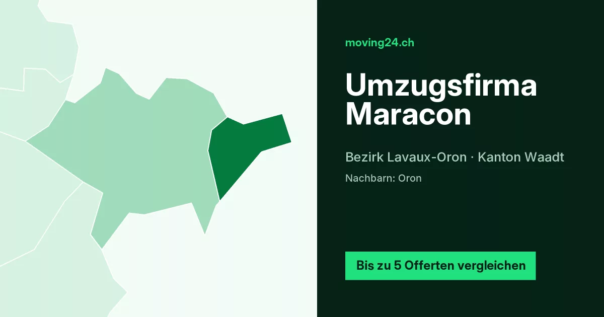 Umzugsfirma Maracon