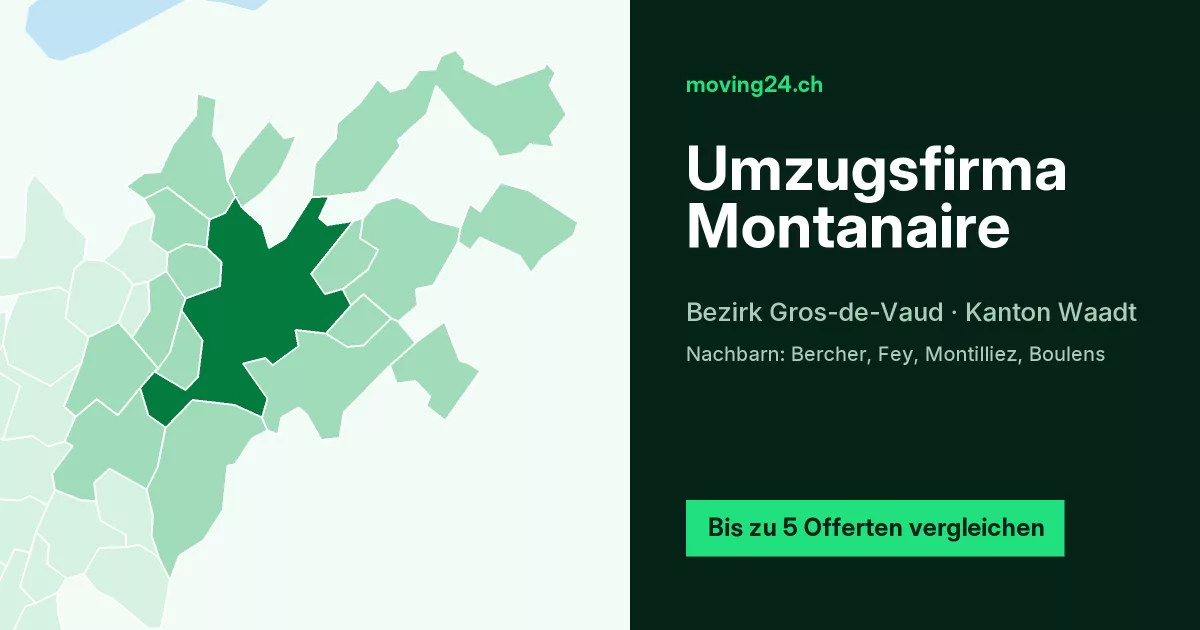 Umzugsfirma Montanaire