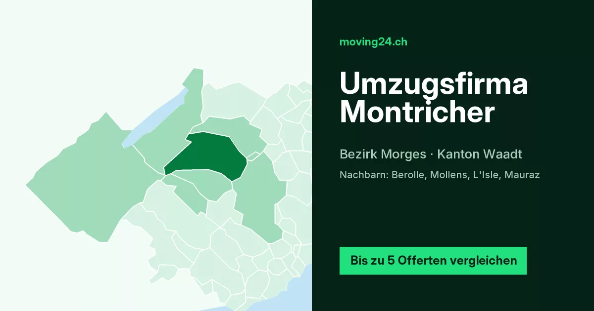 Umzugsfirma Montricher
