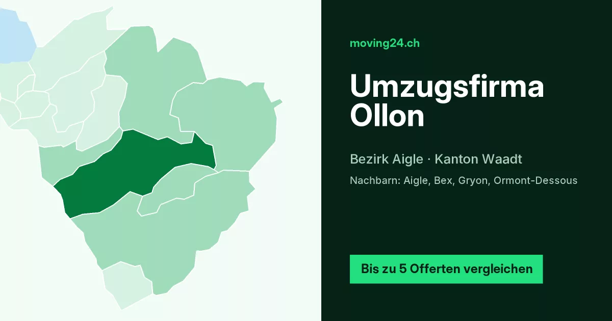 Umzugsfirma Ollon