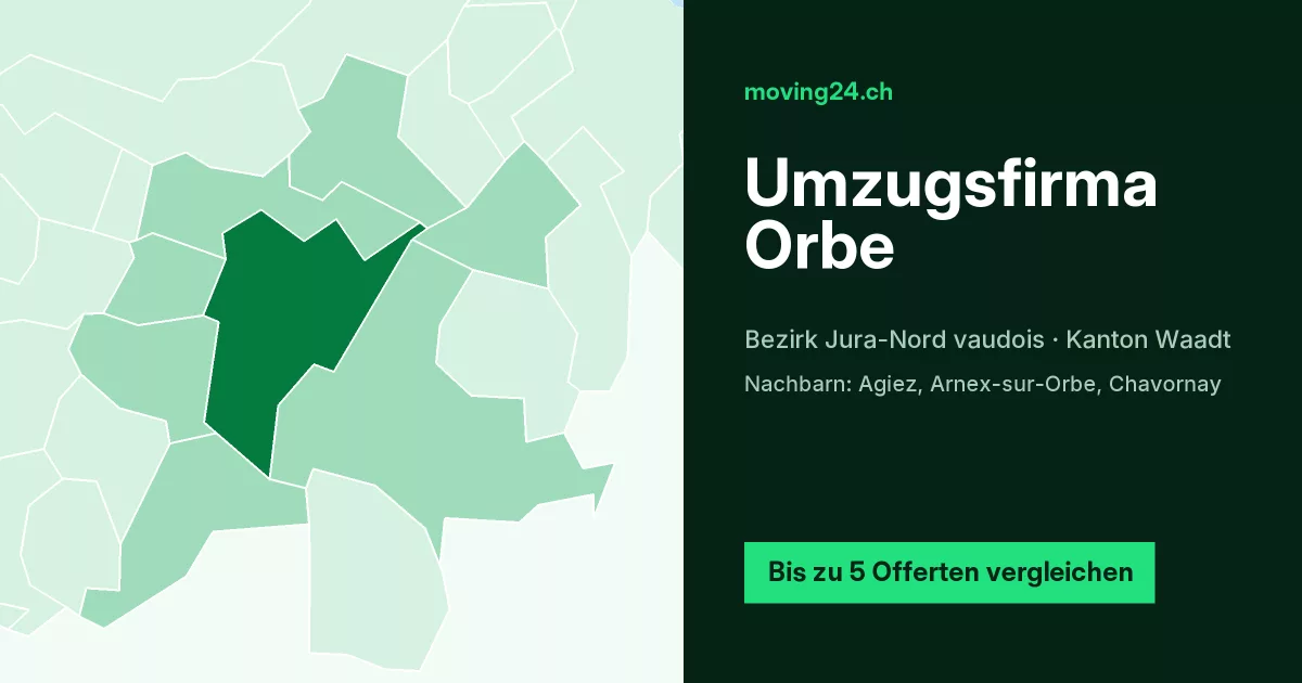 Umzugsfirma Orbe