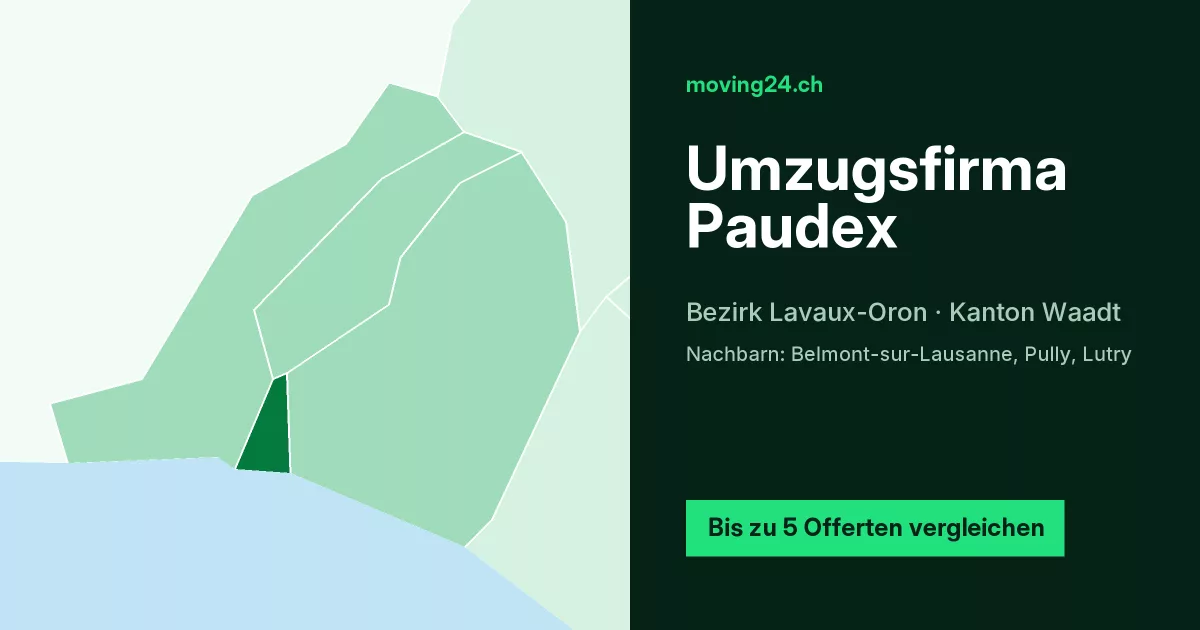 Umzugsfirma Paudex