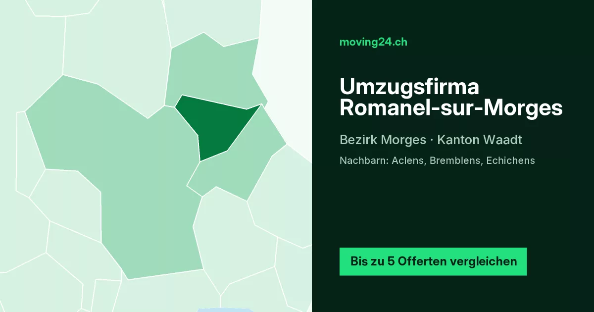 Umzugsfirma Romanel-sur-Morges