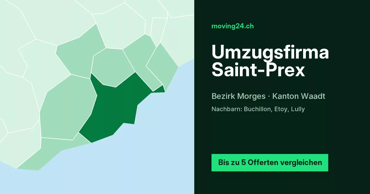 Umzugsfirma Saint-Prex