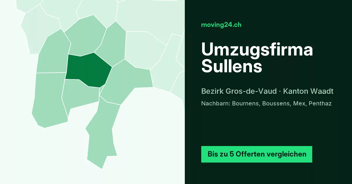 Umzugsfirma Sullens