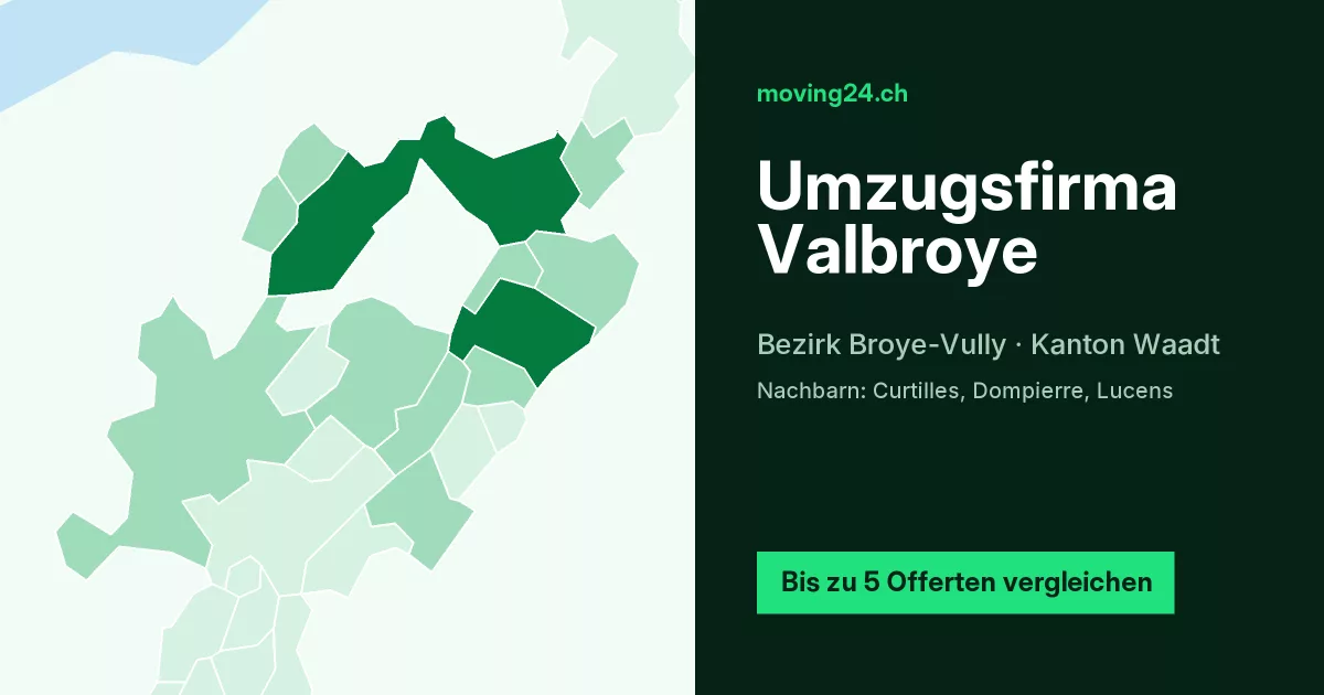 Umzugsfirma Valbroye
