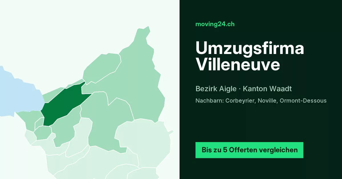 Umzugsfirma Villeneuve