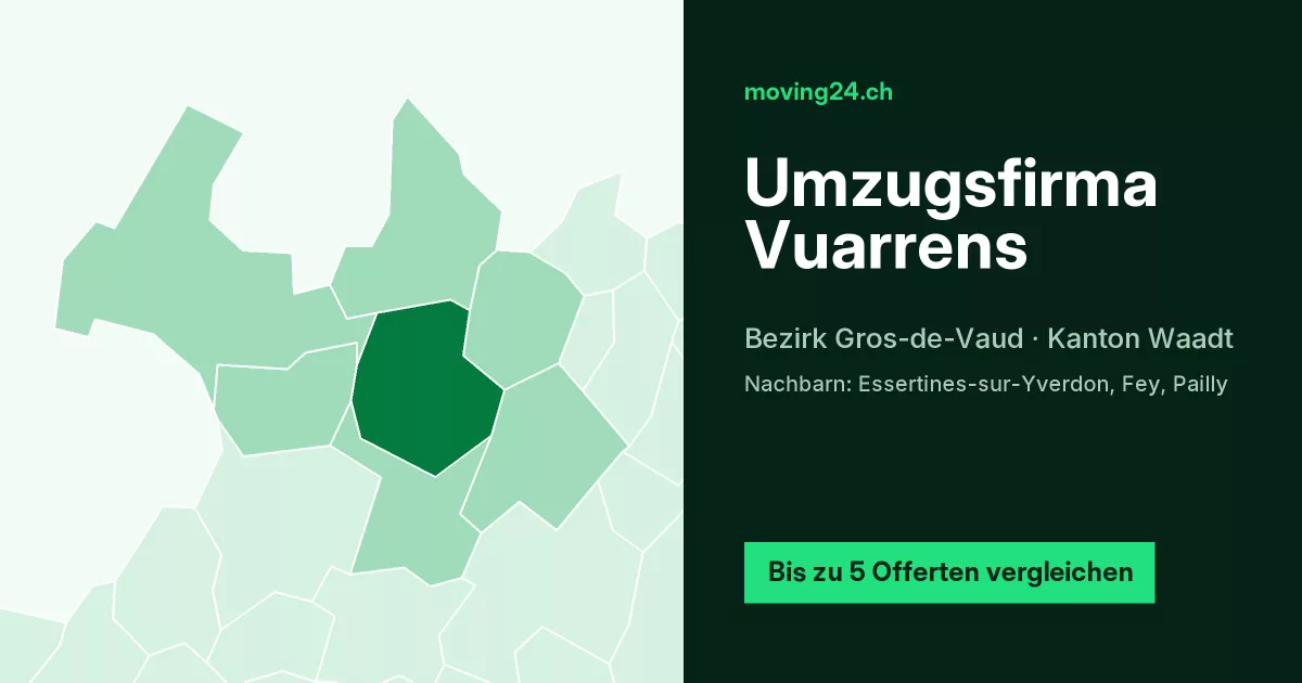 Umzugsfirma Vuarrens