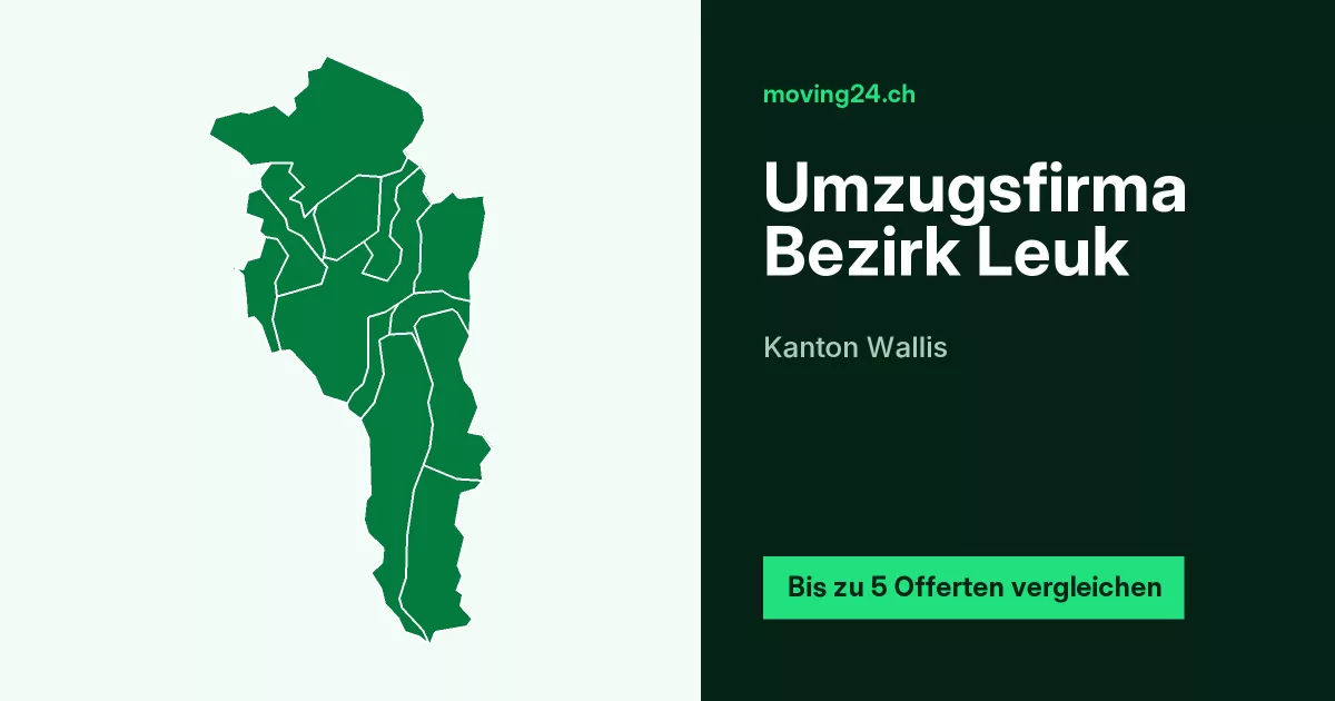 Umzugsfirma Bezirk Leuk