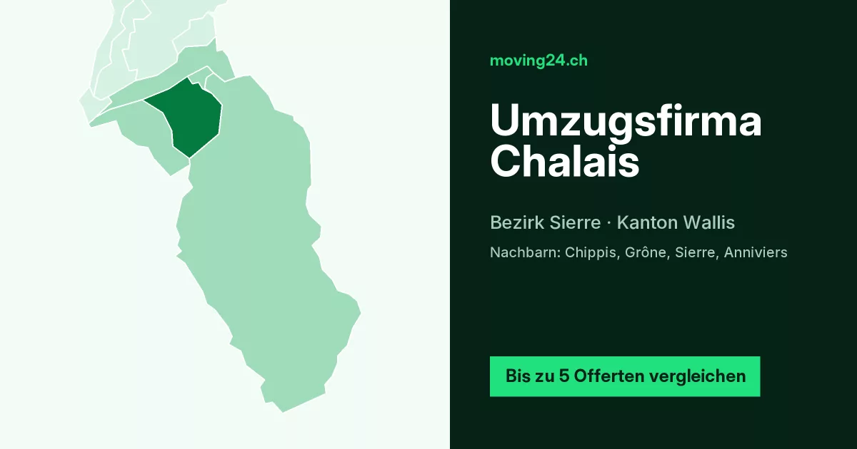 Umzugsfirma Chalais