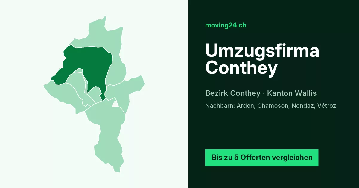 Umzugsfirma Conthey