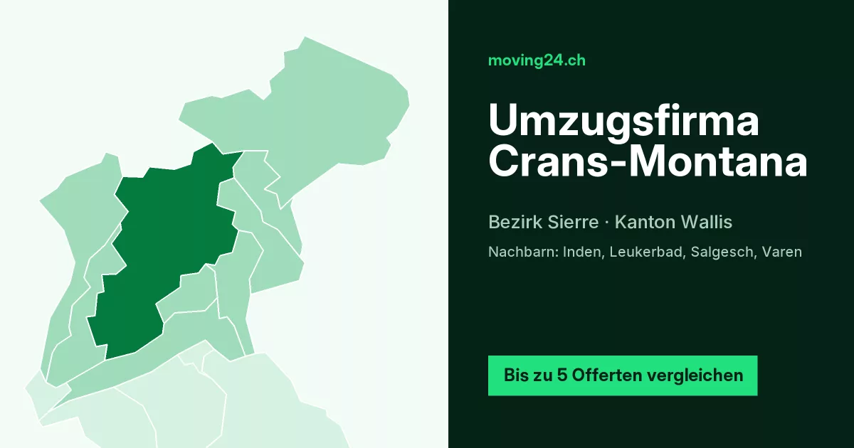 Umzugsfirma Crans-Montana