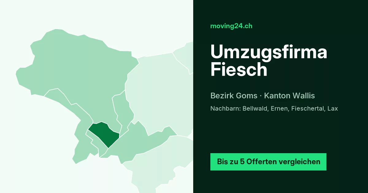 Umzugsfirma Fiesch