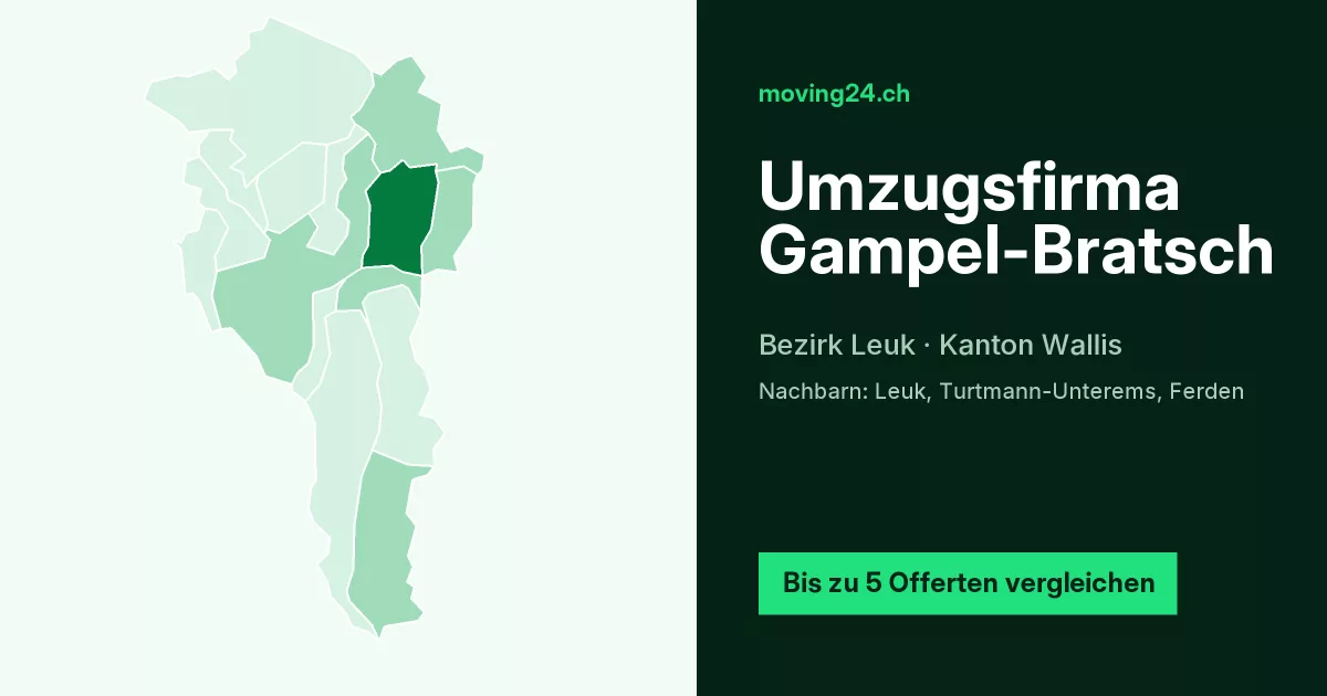 Umzugsfirma Gampel-Bratsch