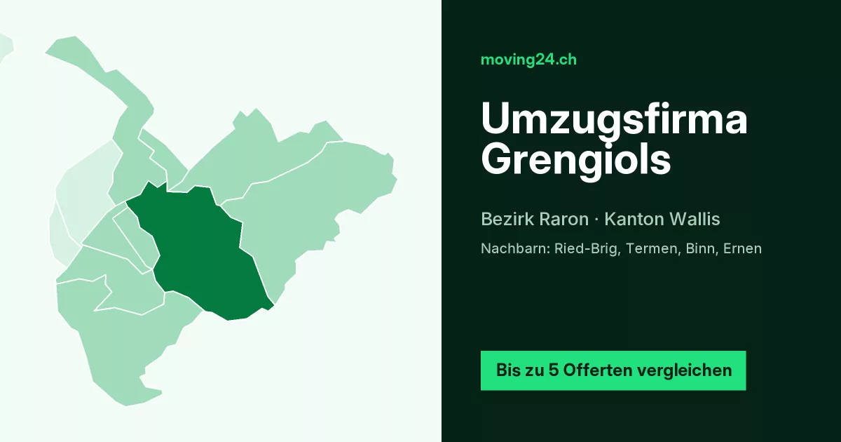Umzugsfirma Grengiols Umzugsfirma Grengiols