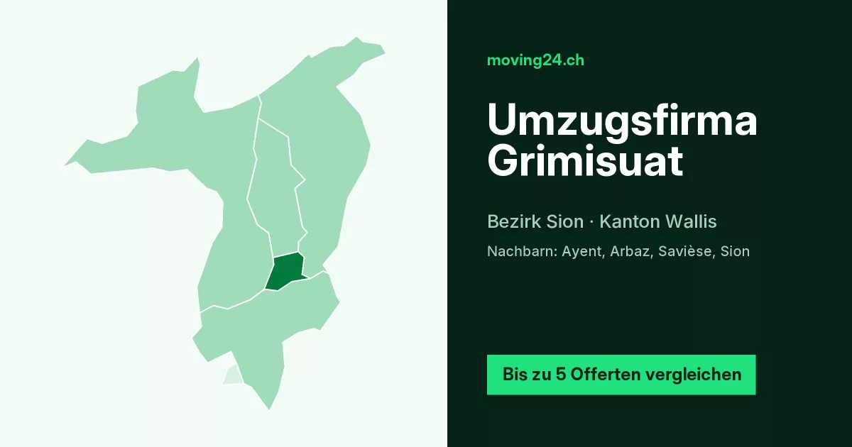 Umzugsfirma Grimisuat